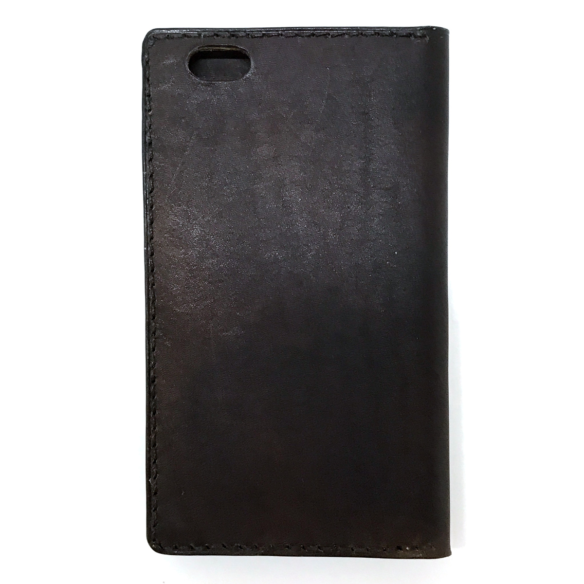 ANTIQUE DYED LEATHER IPHONE 7plus & 6plus CASE BOOK FLIP CARD HOLDER CASE ARABESQUE