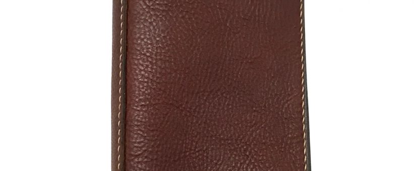 Grain Leather Hand Stitch Book Cover