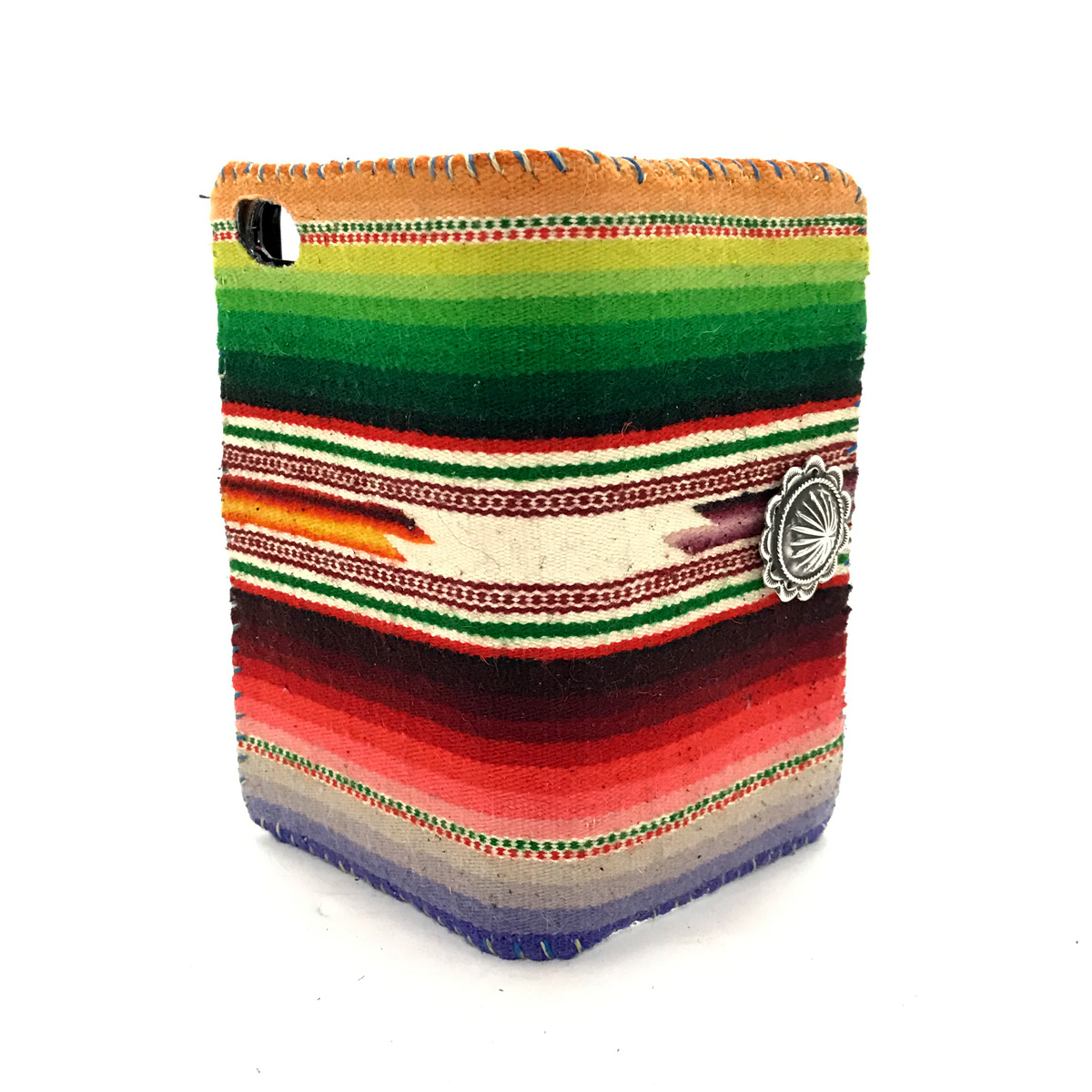 

Vintage Mexican Rag iPhone 7&6 case Book Flip Card Holder Case