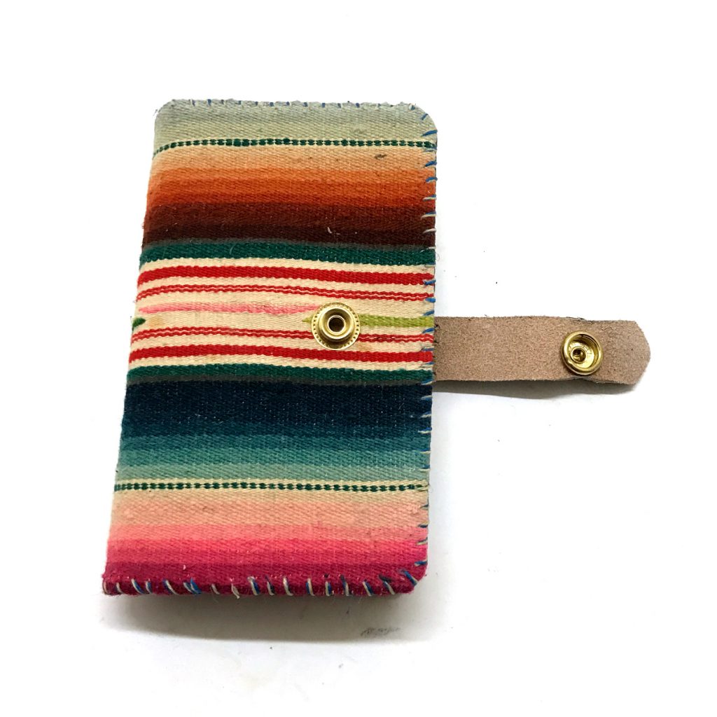 

Vintage Mexican Rag iPhone 7 case Book Flip Card Holder Case Snap